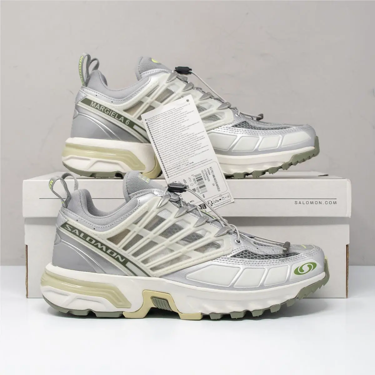 Salomon shoes - Salomon ACS Pro 2 MM6 Maison Margiela - L47699400 - Silver (UPC: 195751752787) 0