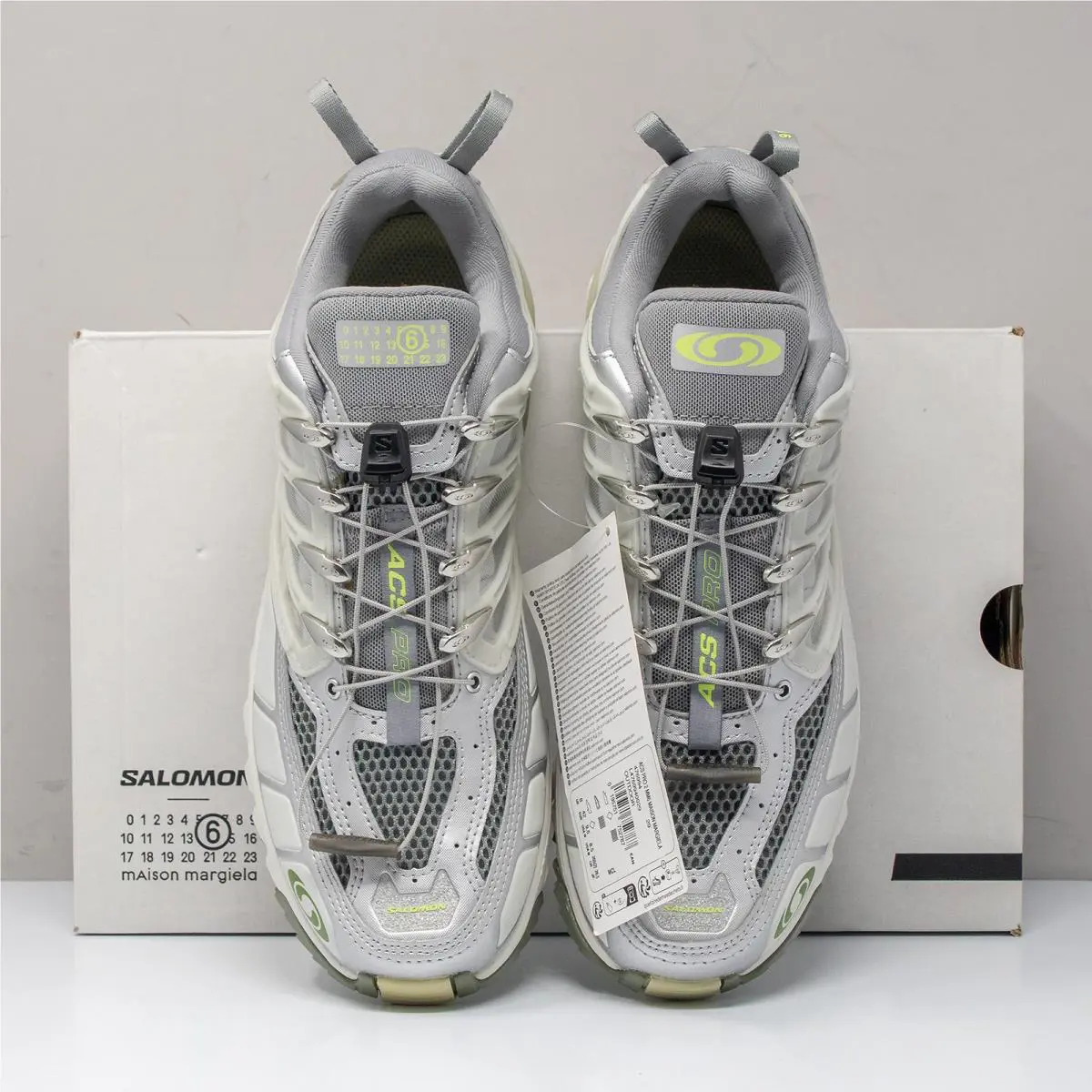 Salomon shoes - Salomon ACS Pro 2 MM6 Maison Margiela - L47699400 - Silver (UPC: 195751752787) 3