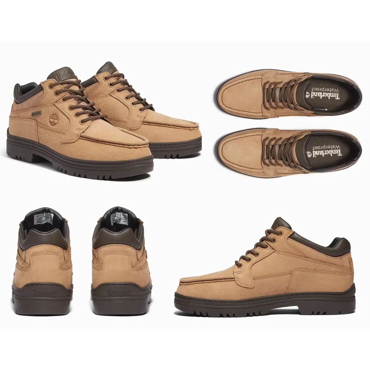 Timberland shoes - Timberland Heritage Gore-Tex Mid - Heritage Mid - A2JU5 - Medium Beige, Dark Brown 10