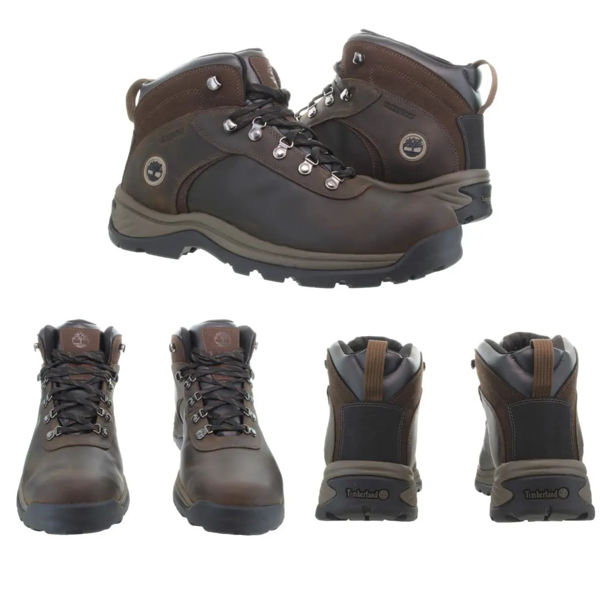 Timberland shoes - Timberland Flume Waterproof Mid - Flume Waterproof Mid - 18128 - Dark Brown 1