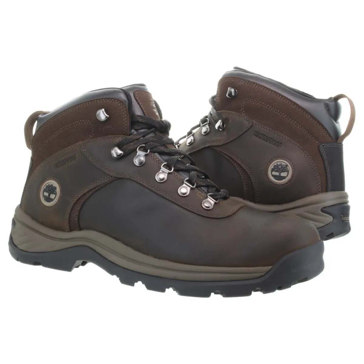 Timberland shoes - Timberland Flume Waterproof Mid - Flume Waterproof Mid - 18128 - Dark Brown 19