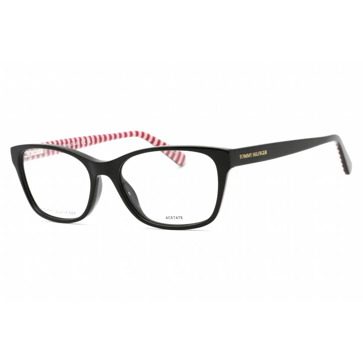 Tommy Hilfiger TH 2008 0GWM 00 Cherry Pattern Black 52mm Eyeglasses
