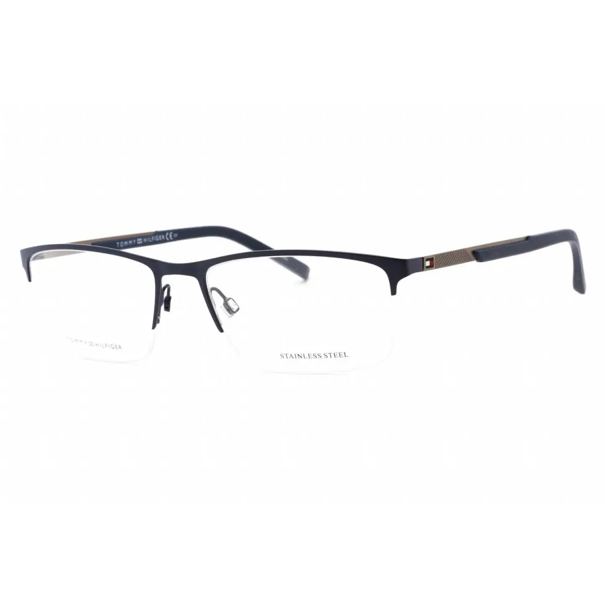 Tommy Hilfiger TH 1692 0KU0 00 Matte Blue Ruthenium 57mm Eyeglasses