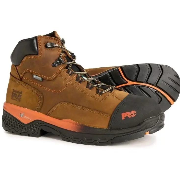 Timberland Pro 6 Bosshog Work Boots - Waterproof Composite Safety Toe Leather