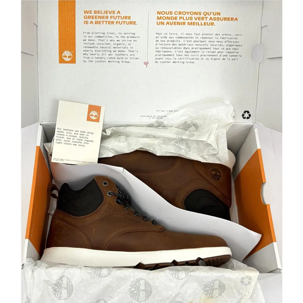 Timberland shoes - Timberland Parker Street - Parker Street - TB0A6BXEEM6 - Rust Full-Grain Brown (UPC: 197643661955) 8