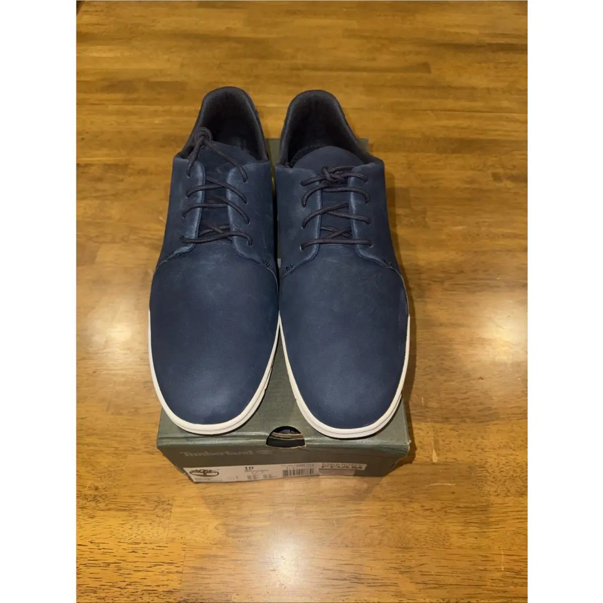 Timberland Men`s Graydon Low Oxford Navy 10 Nubuck Memory Foam 0A1XGD