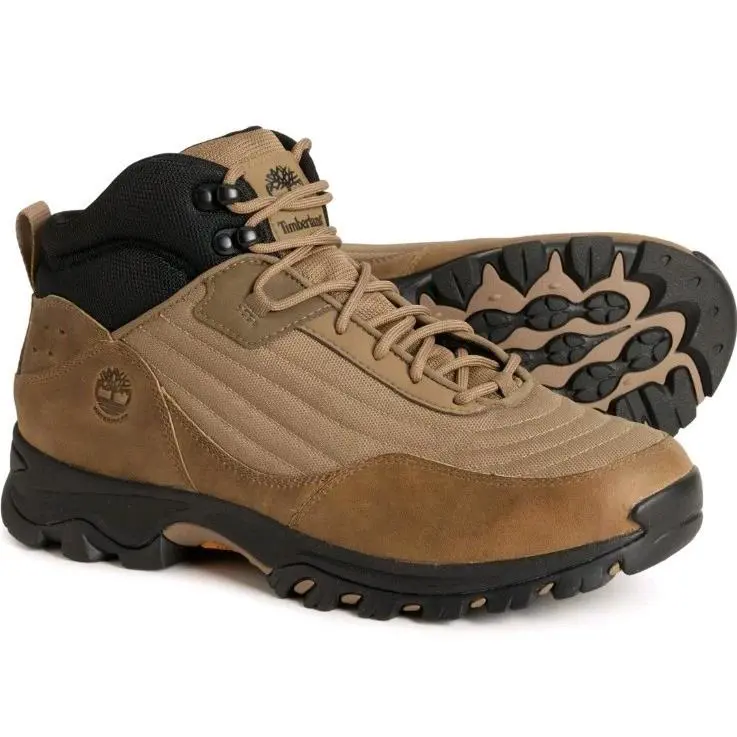 Timberland Mt. Maddsen Mid Hiking Boots - Waterproof Nubuck Men`s Size 11.5