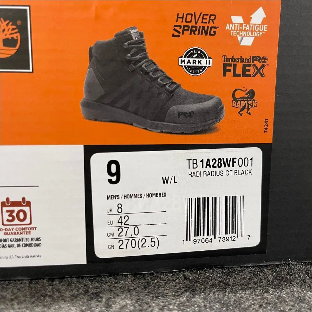 Timberland shoes - VS181706 - vs-181706 - Black (UPC: 197064739127) 1