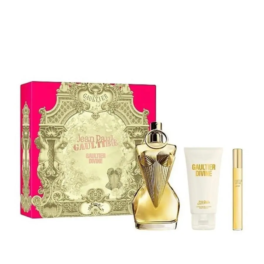 Jean Paul Gaultier Divine 3 Pcs Set 3.4 Edps 2.5 BL 0.34 Edps Boxed