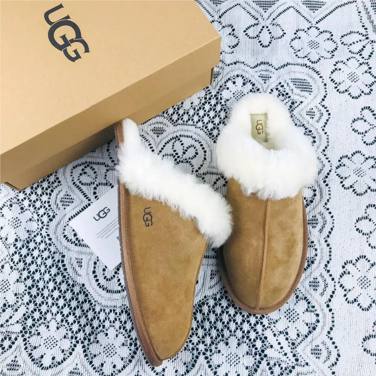 UGG shoes - UGG Scuffette II - Scuffette - Brown 7
