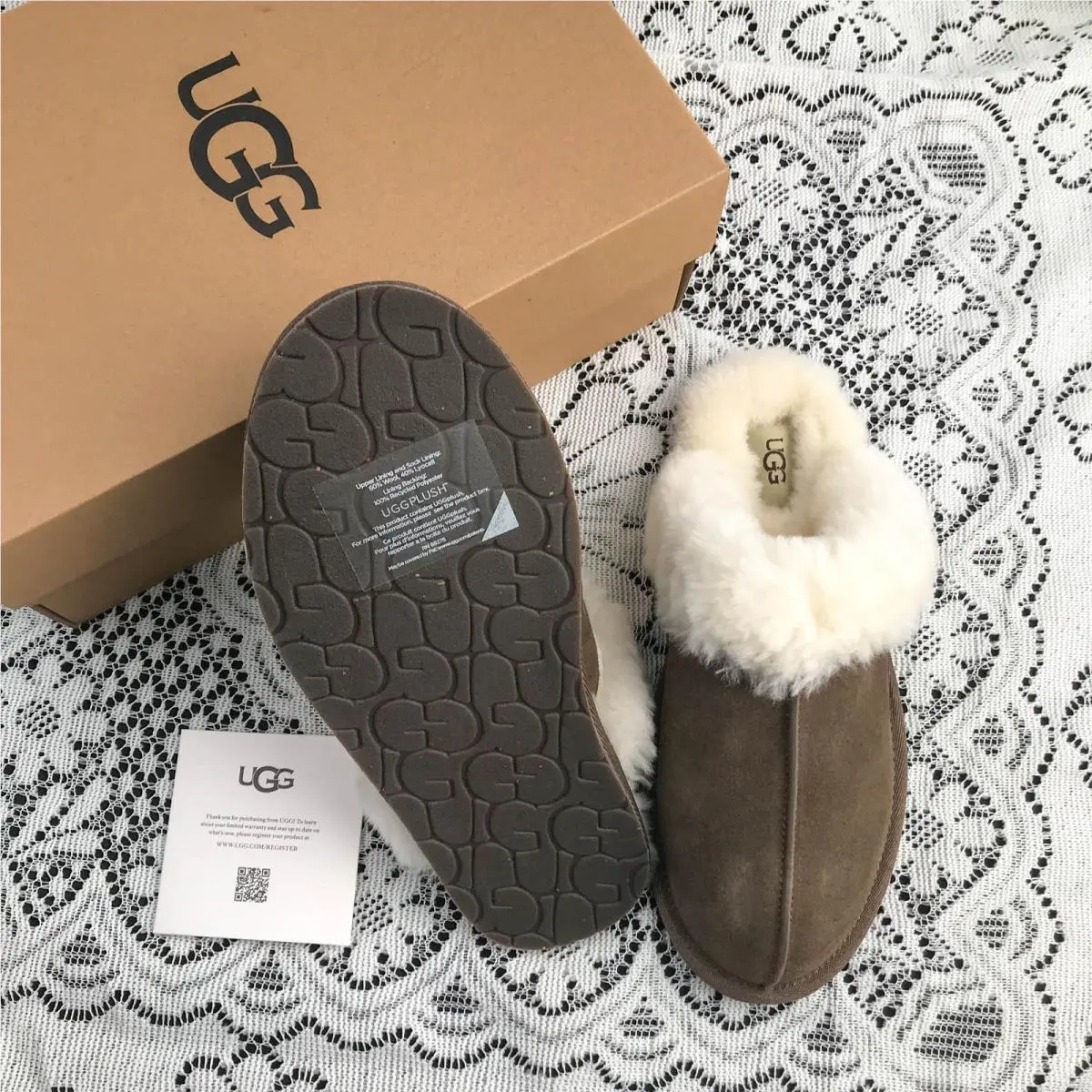 UGG shoes - UGG Scuffette II - Scuffette - Brown 9