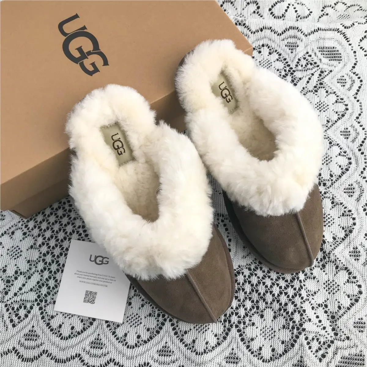 UGG shoes - UGG Scuffette II - Scuffette - Brown 10