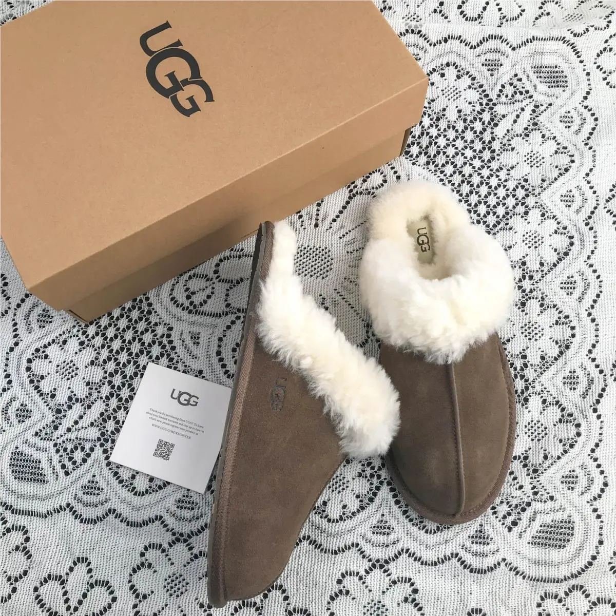 UGG shoes - UGG Scuffette II - Scuffette - Brown 7