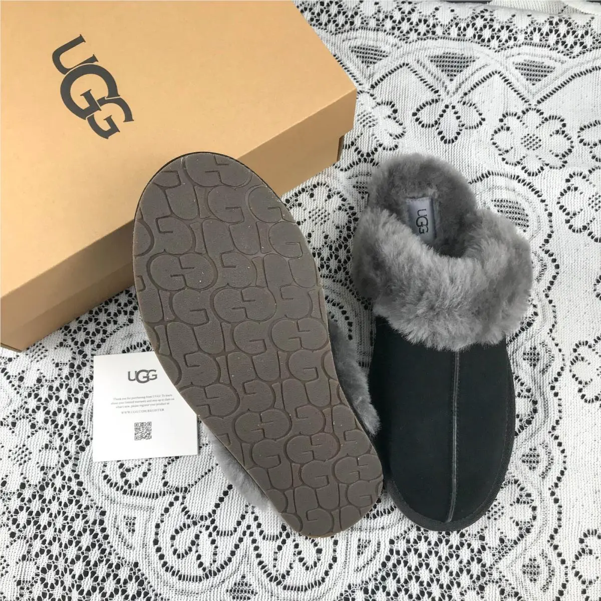 UGG shoes - UGG Scuffette II - Scuffette - Black 2