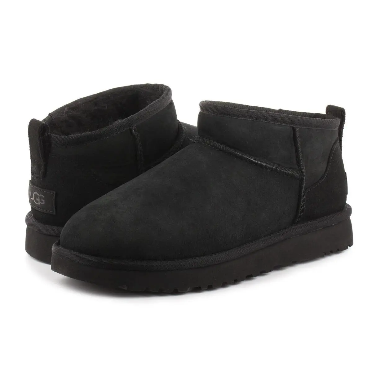 Ugg Women`s Classic Ultra Mini Ankle Boot in Black Model 1116109