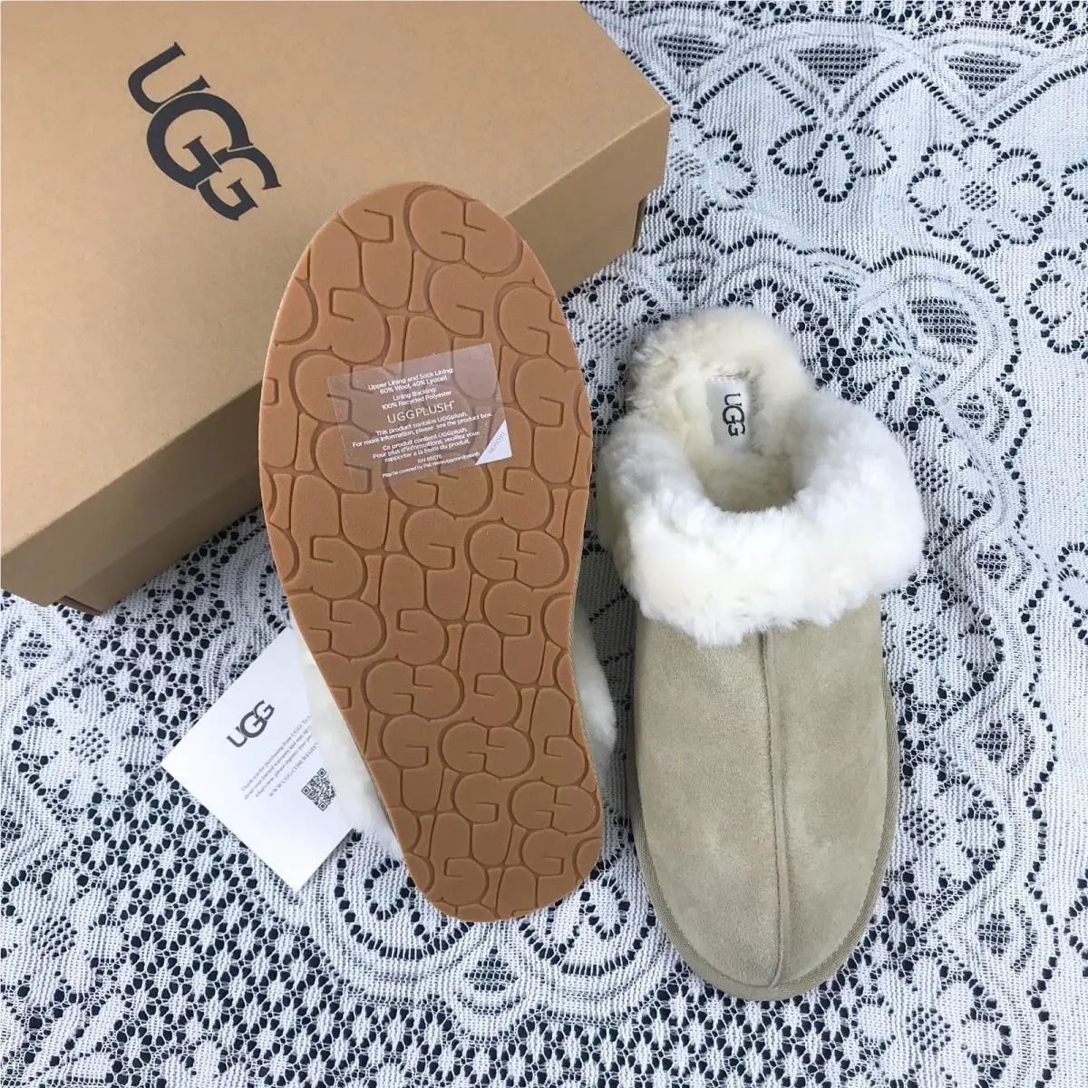 UGG shoes - UGG Scuffette II - Scuffette - Sand brown 9