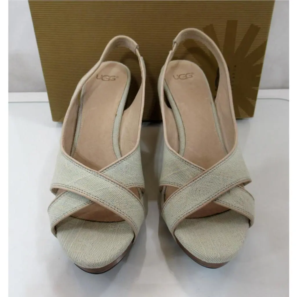 UGG shoes - HAZEL DENIM - HAZEL DENIM - Beige (UPC: 737872580995) 1