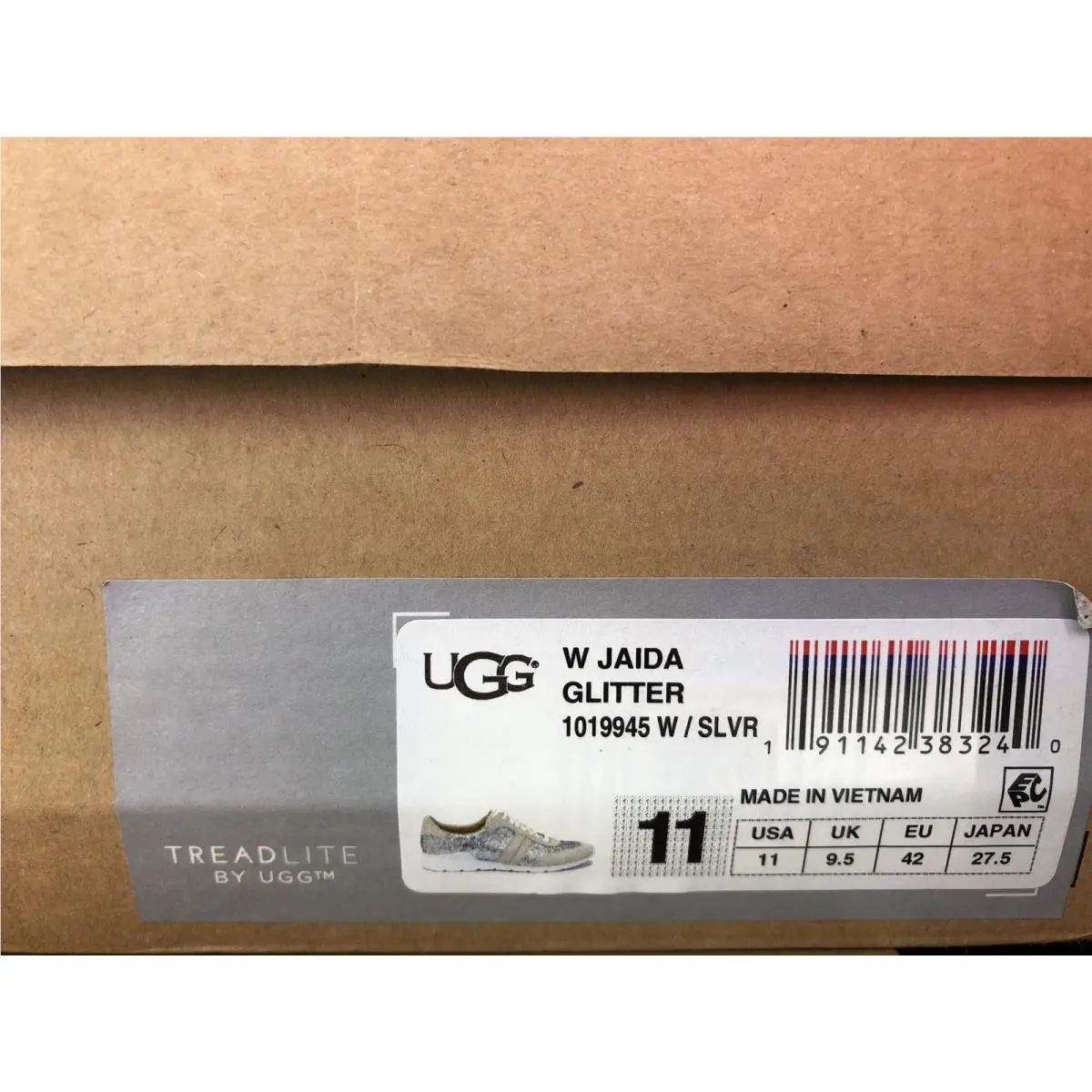 UGG shoes - UGG Jaida Glitter - Jaida Glitter - Silver (UPC: 191142383240) 3