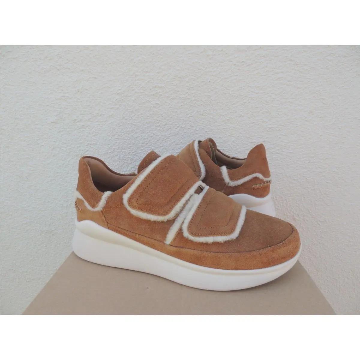 UGG shoes - UGG Ashby Spill Seam Sneaker - Chestnut (UPC: 191142705646) 4