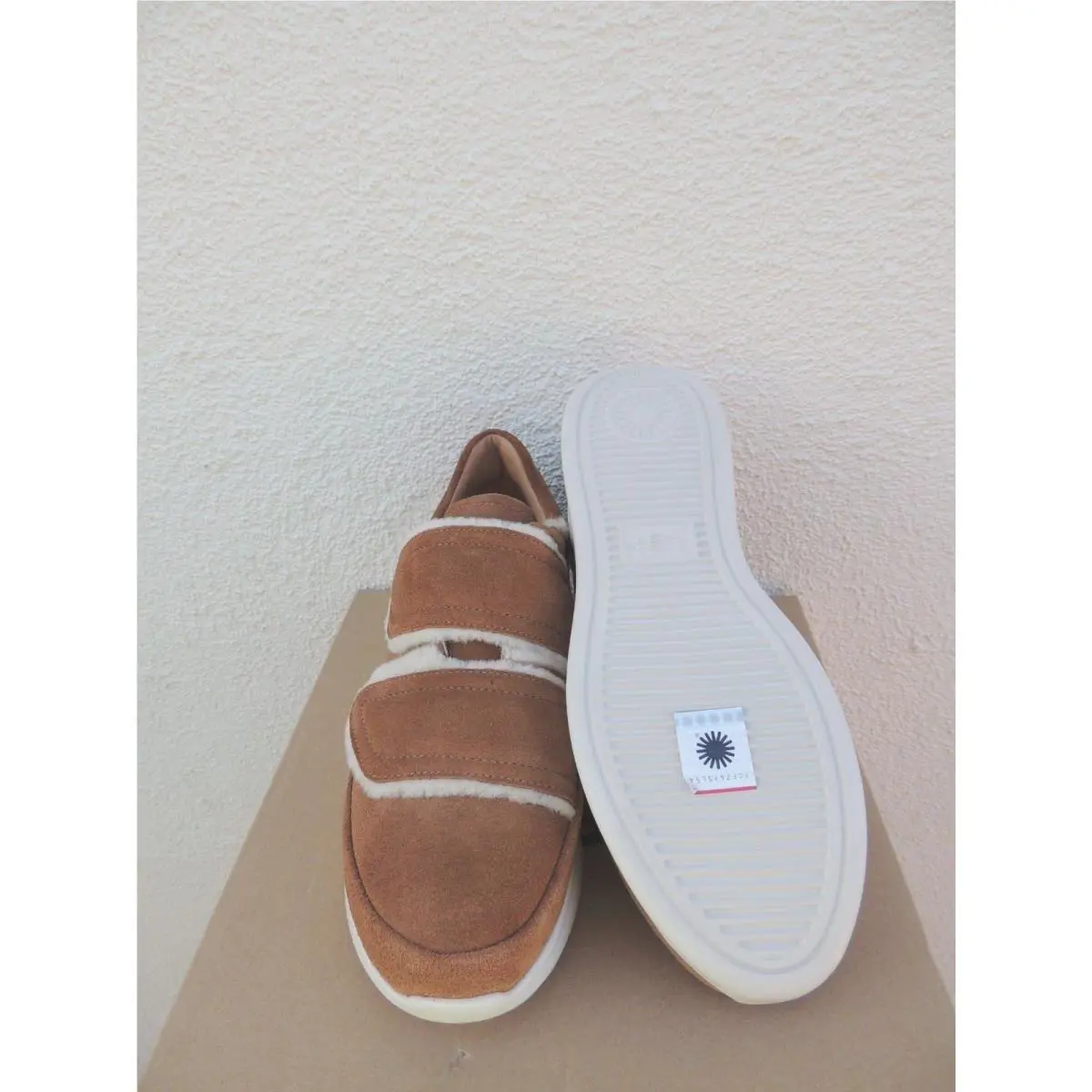 UGG shoes - UGG Ashby Spill Seam Sneaker - Chestnut (UPC: 191142705646) 3
