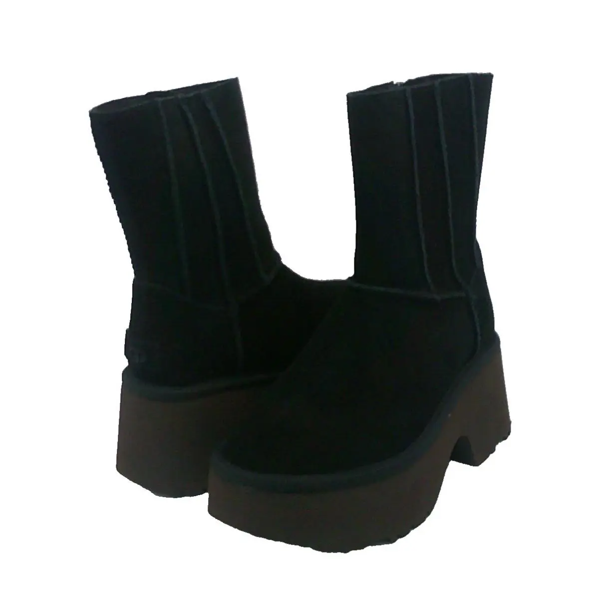 Ugg Twin Seam Heights Women Boots Black US 7 /uk 5 /eu 38 /jp 24 - Black