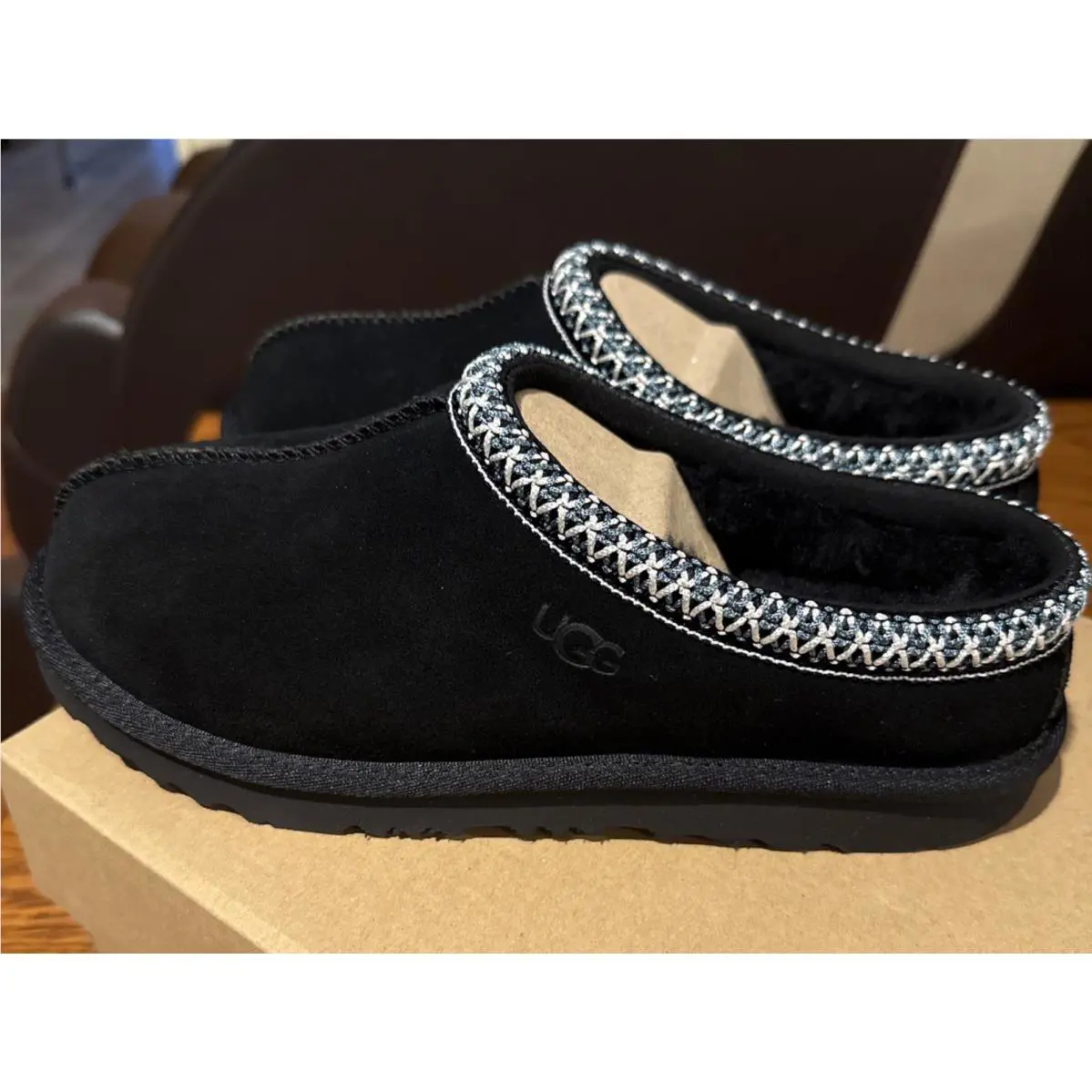 UGG shoes - UGG Braid Tasman - Braid Tasman - Black 1