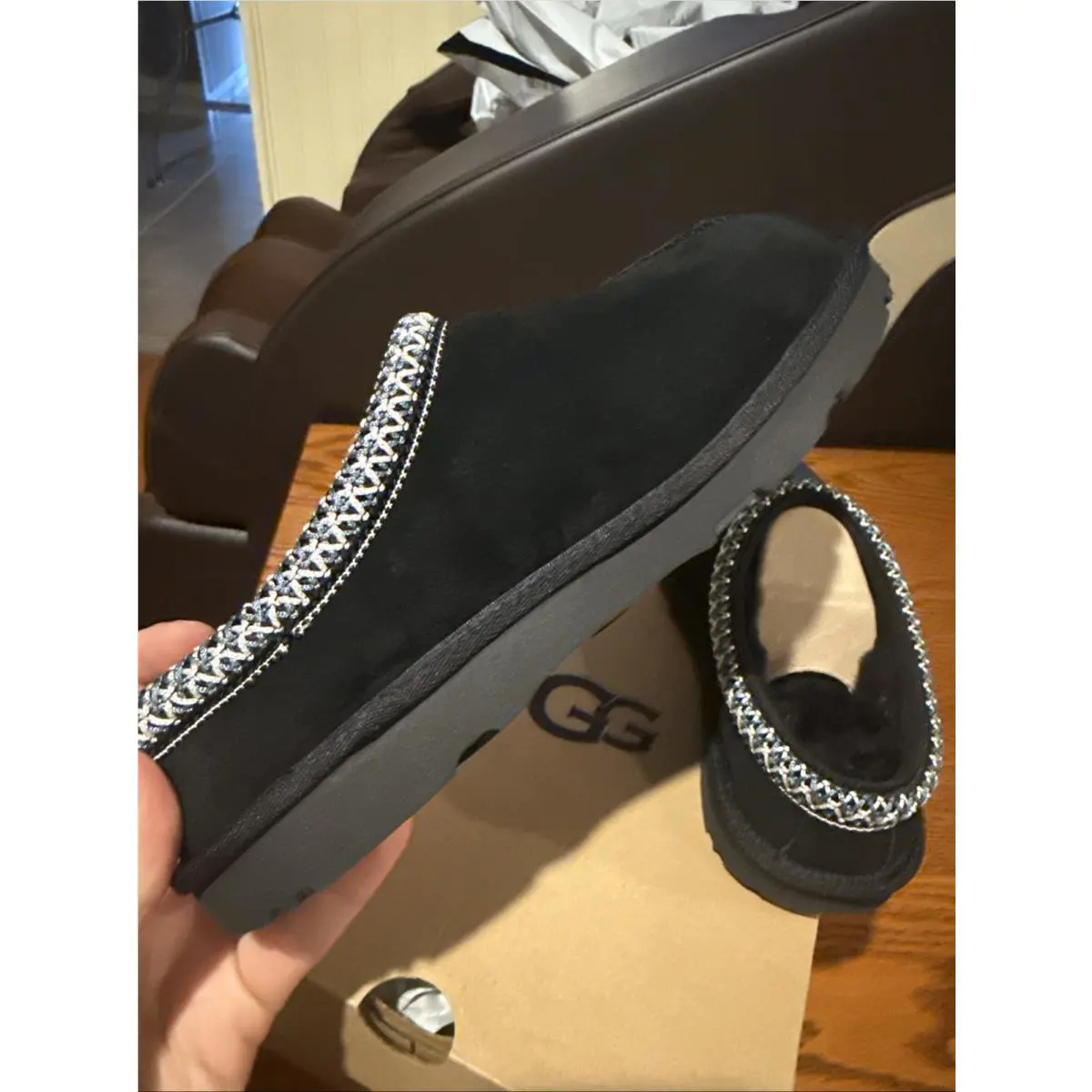 UGG shoes - UGG Braid Tasman - Braid Tasman - Black 3