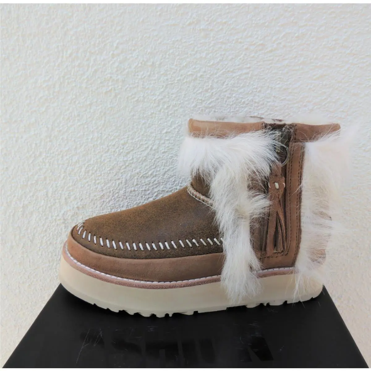 UGG shoes - UGG Fluff Punk Boot - Fluff Punk Boot - Chestnut (UPC: 192410197460) 0