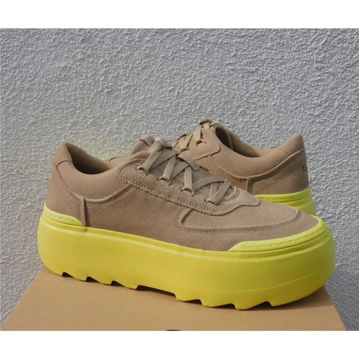 UGG shoes - UGG Marin Lace Platform Sneaker - Sand/ Pearfect (UPC: 196565715791) 0