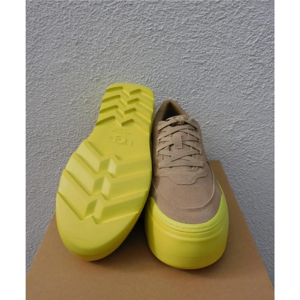 UGG shoes - UGG Marin Lace Platform Sneaker - Sand/ Pearfect (UPC: 196565715791) 3