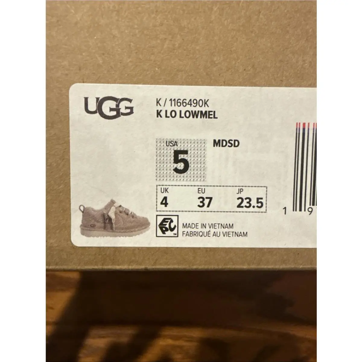 UGG shoes - UGG Lo Lowmel - Lowmel - Beige 4