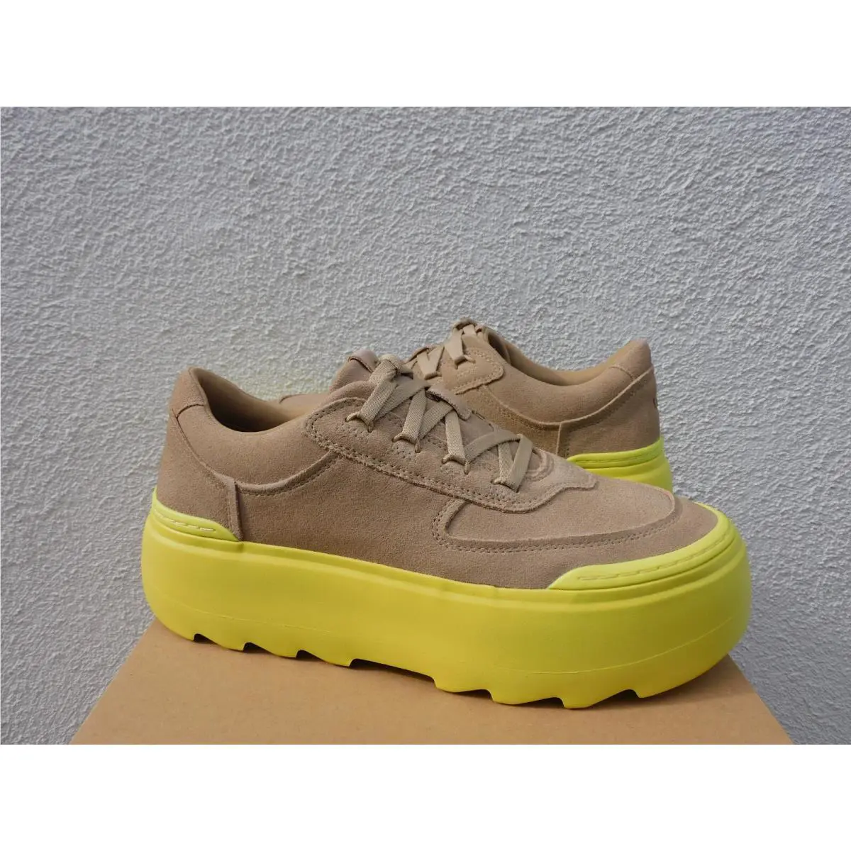 UGG shoes - UGG Marin Lace Platform Sneaker - Sand/ Pearfect (UPC: 196565715876) 2