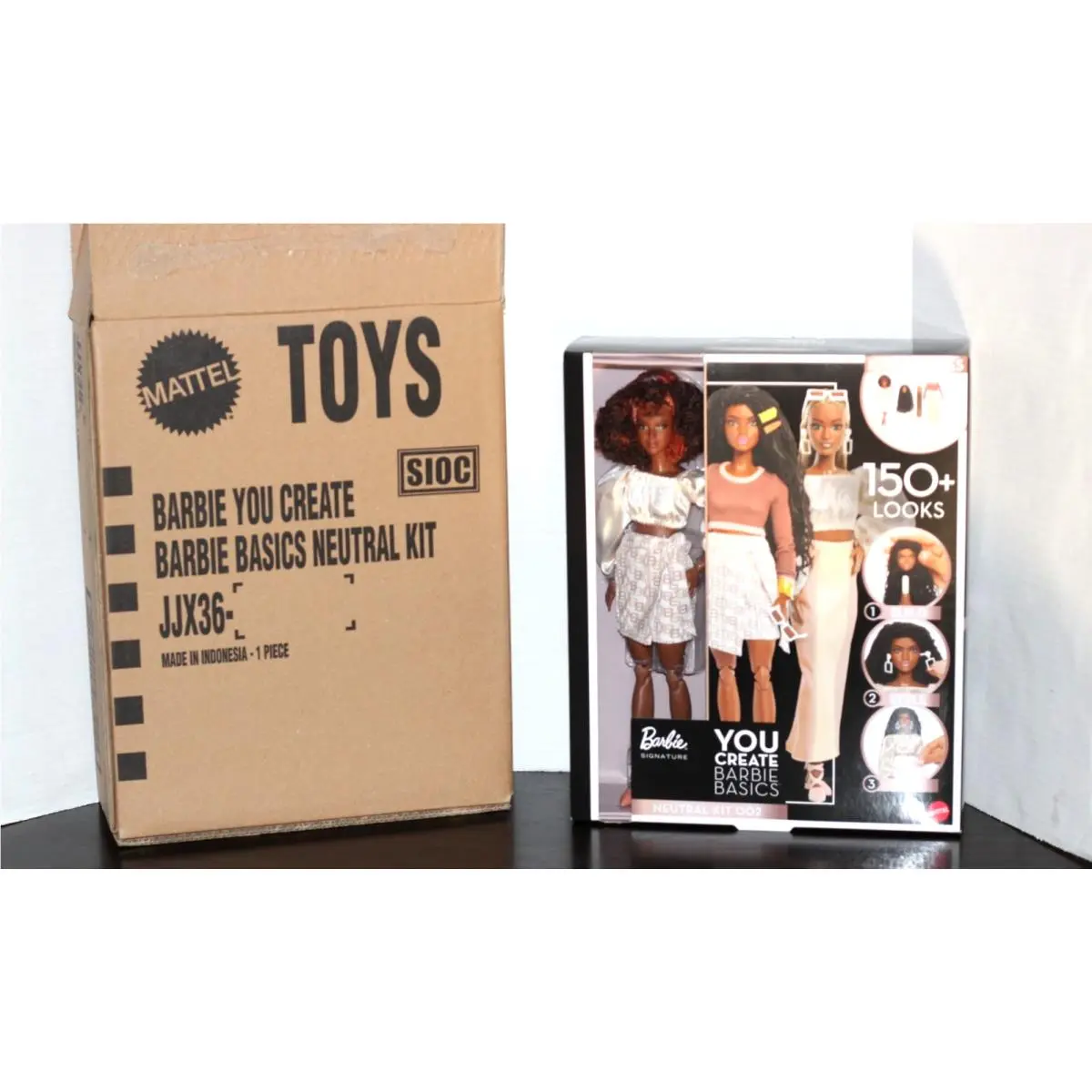 Barbie Signature You Create Basics Neutral Kit 002 Mattel JJX36 Shipper