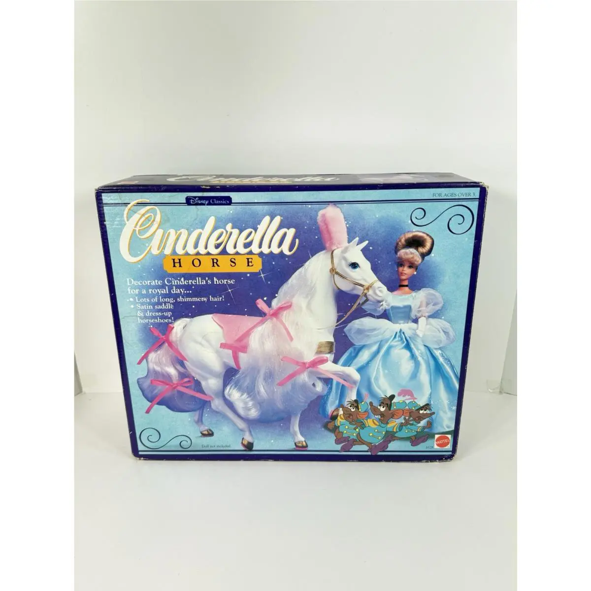 Nos 1991 Barbie Cinderella Horse Disney Classics Mattel 1628