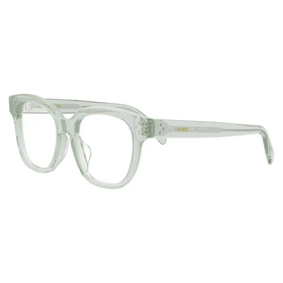 CL50086I 093 Transparent Teal 53MM Eyeglasses 53-20-145 by Celine
