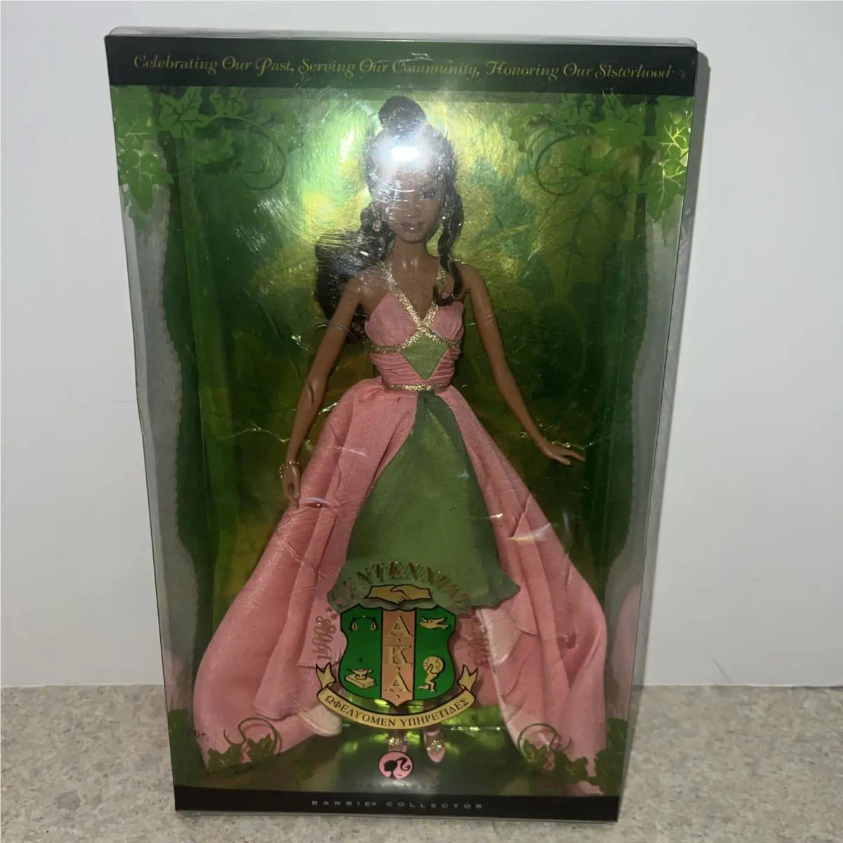 Mattel Alpha Kappa Alpha Sorority Centennial Barbie Doll - Please See Pictures