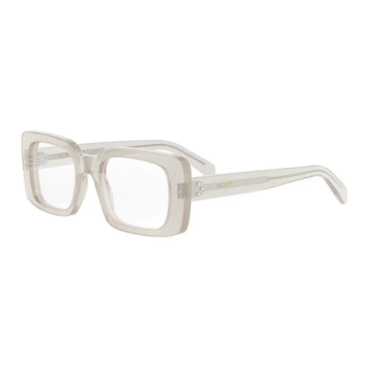 Celine CL50163I 045 Transparent Beige 51MM Eyeglasses 51-20-140