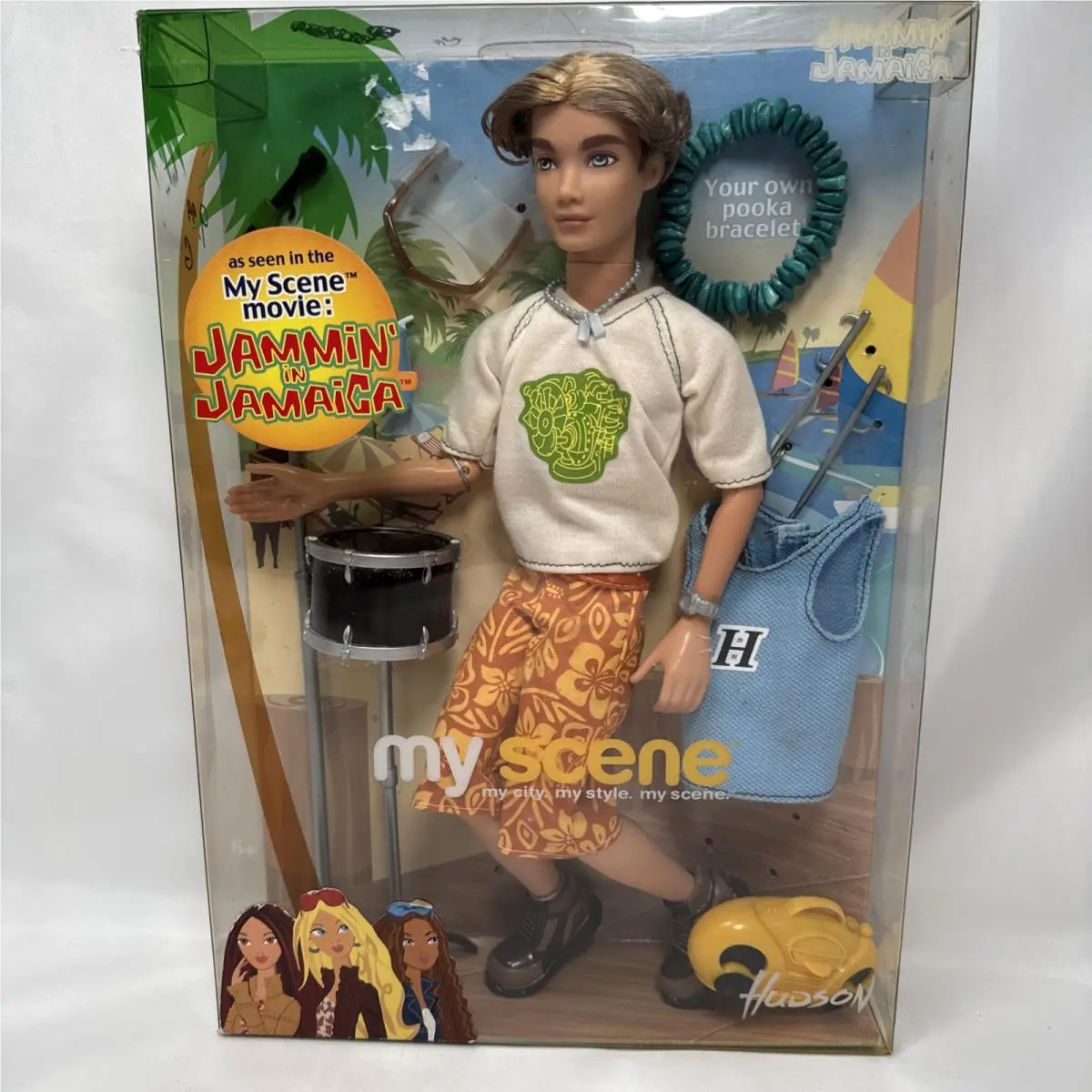 2003 Mattel My Scene Jammin` In Jamaica Hudson Doll C5295