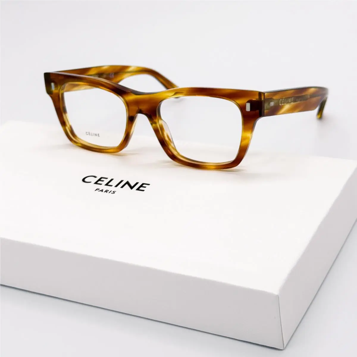 Celine CL 50011I 056 Unisex Havana Eyeglasses Celine CL50011I 056