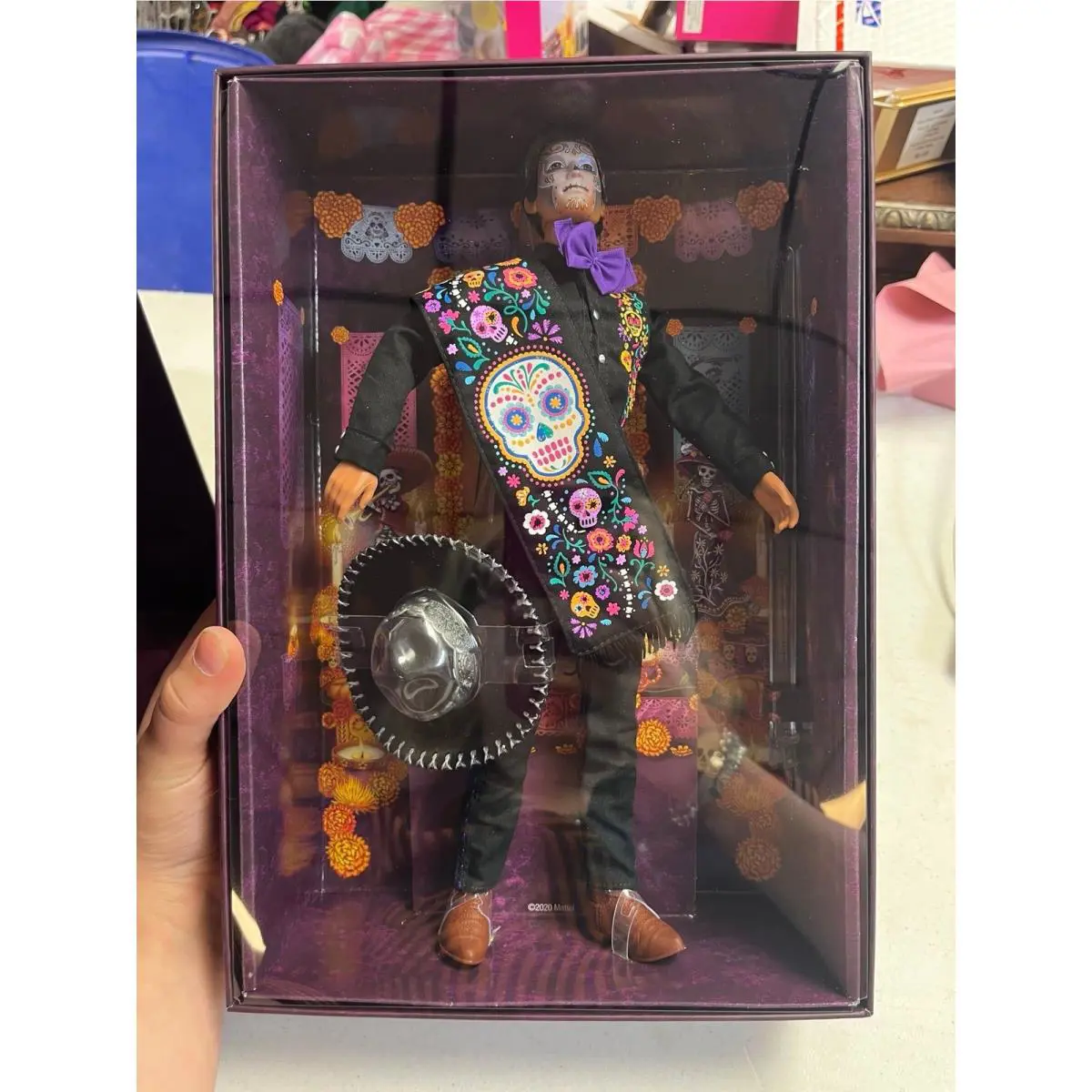 Barbie 2021 Ken Dia De Los Muertos Day of The Dead Doll Mattel