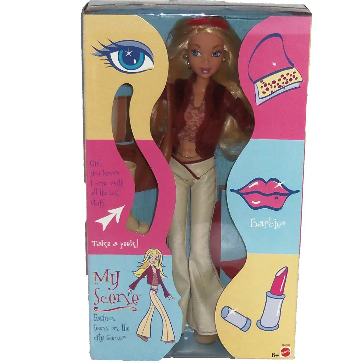 My Scene Barbie Doll 2002 Fashion Boots Outfits Sunglasses Purse B2230 Nrfb