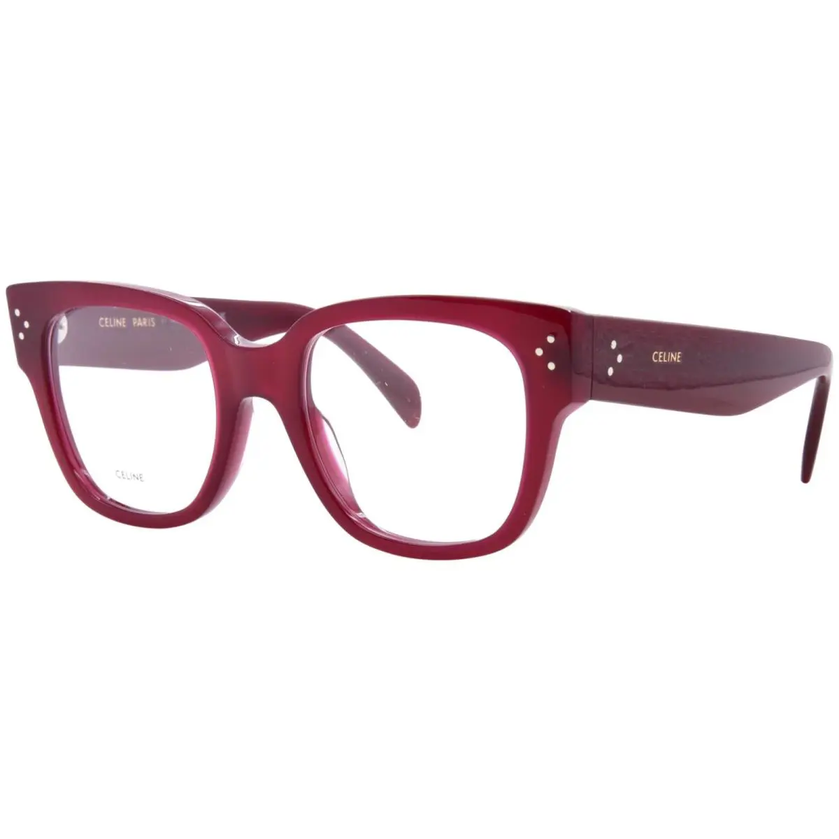 Celine CL50066I 069 53 21 145 Shiny Bordeaux Eyeglasses CL 50066I