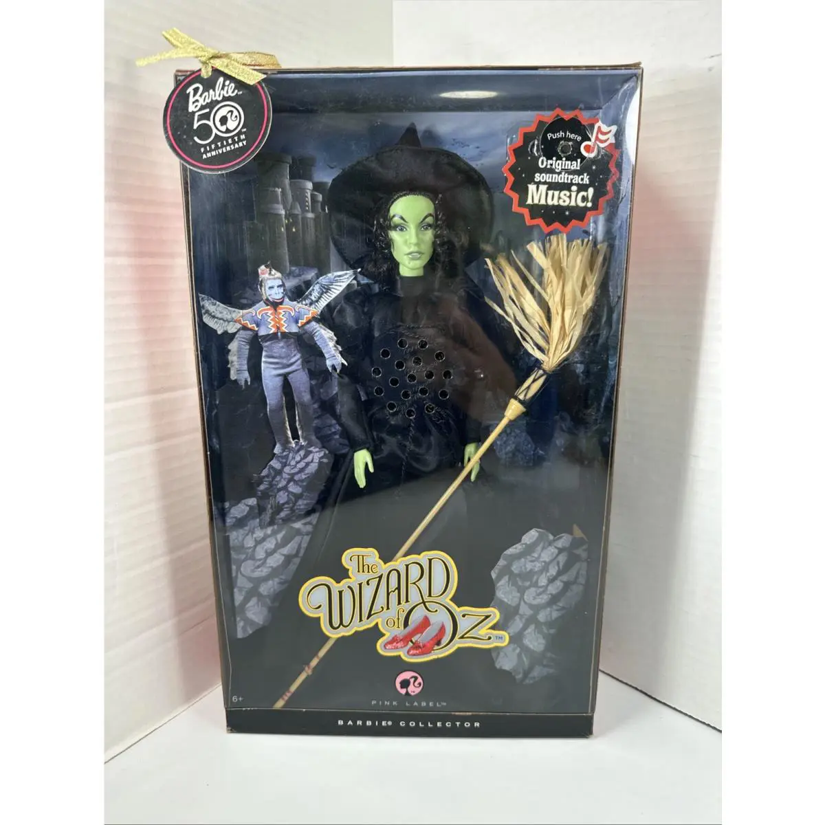 Barbie Pink Label 50th Anniversary Wizard of Oz Wicked Witch OF The West N6561