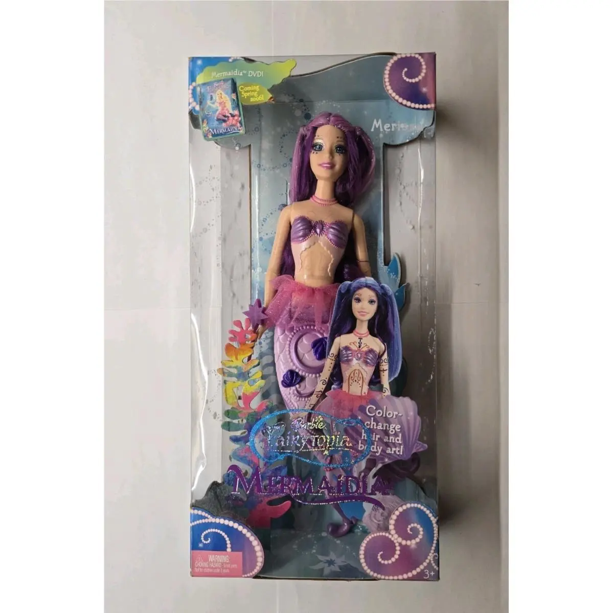 Barbie Fairytopia Mermaidia “merissa” Vintage 2005 Mattel Nrfb