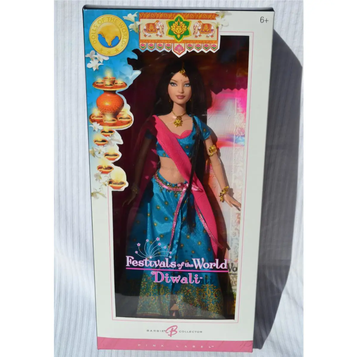 Diwali Barbie Doll Festivals of The World Collector Edition Dotw India 2006