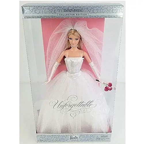 Barbie Wedding Davids Bridal Unforgettable Blonde Bride Barbie