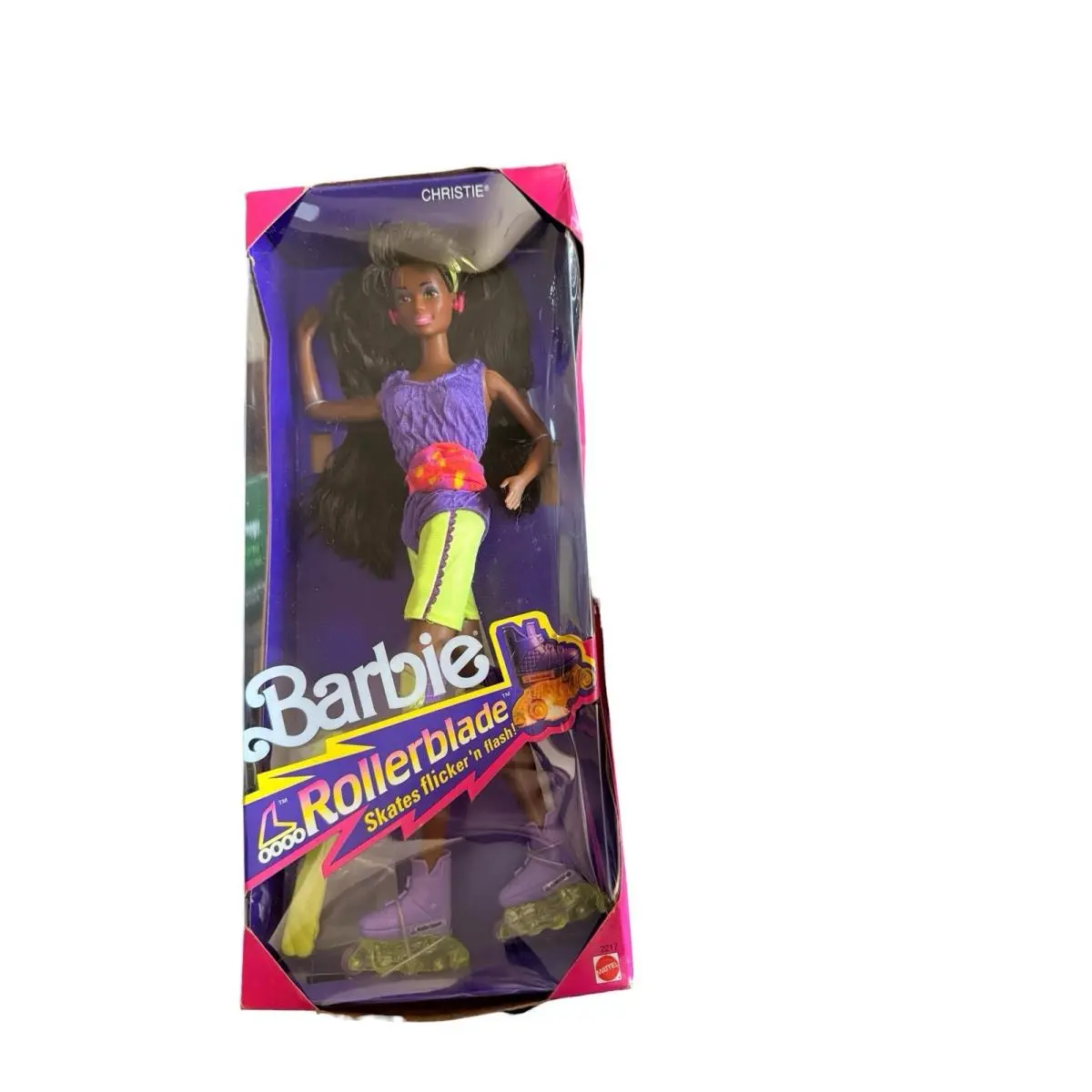 Rollerblade Christie Barbie Doll 1991 Mattel 2217 Vintage