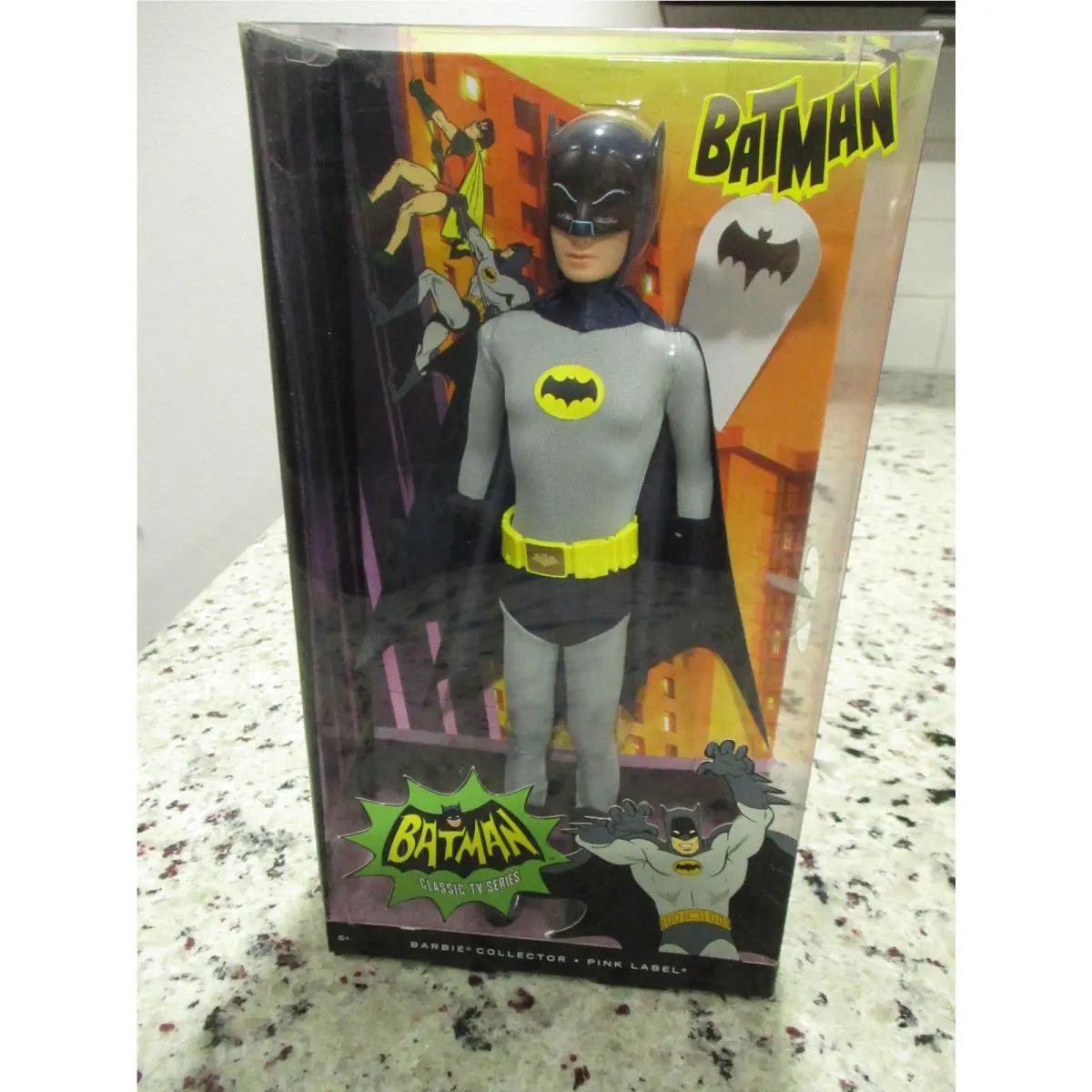 2012 Mattel Pink Label Barbie as Batman Bat Man