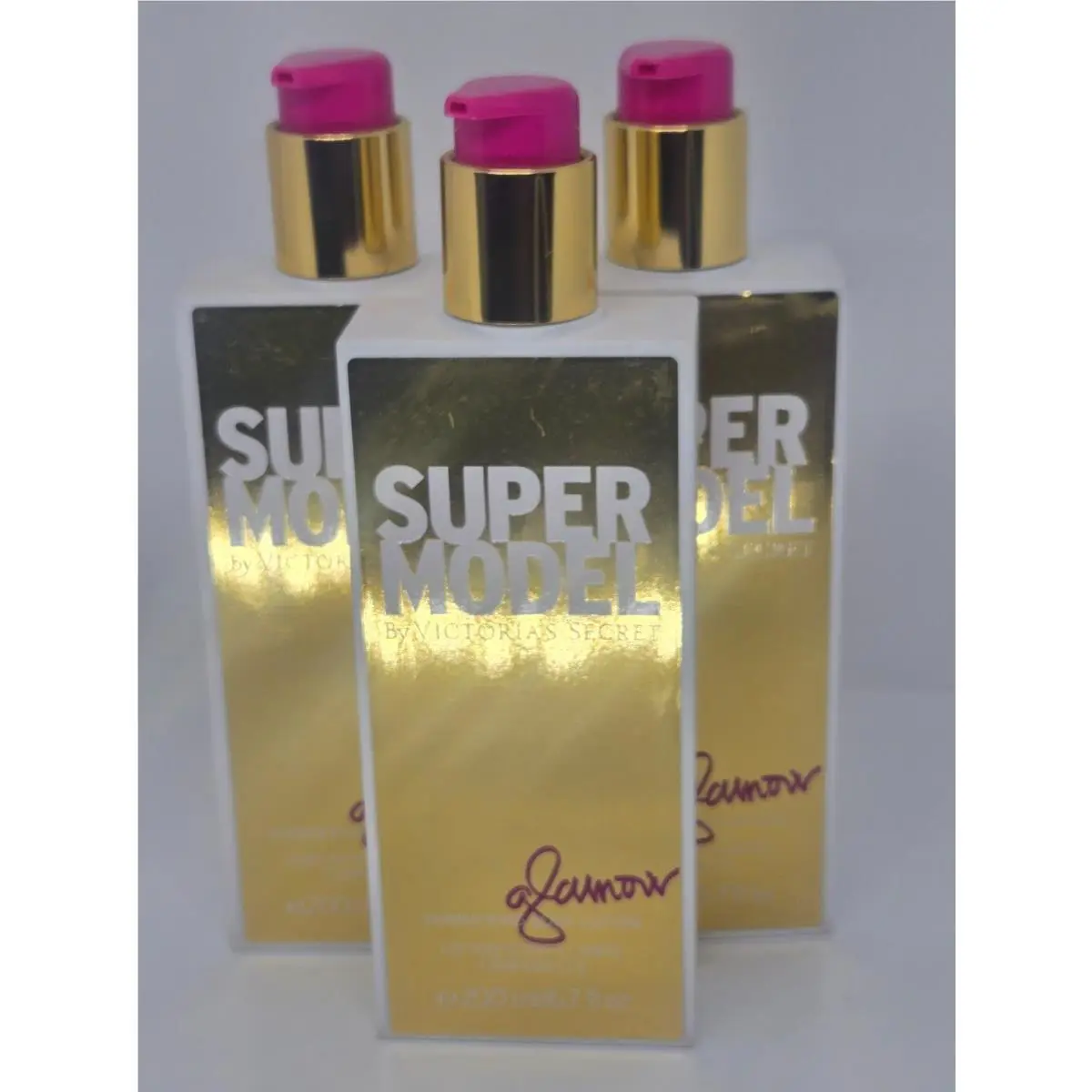 Victoria`s Secret Supermodel Body Lotion x3