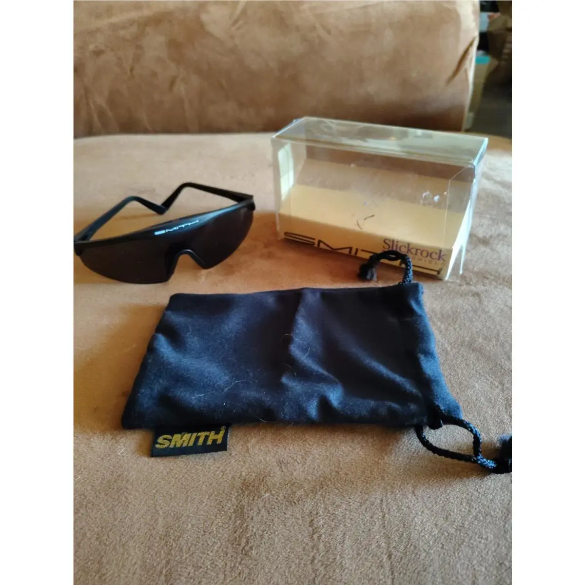 Slick Rock Sportshield Sunglasses Blk/blk Grey Lens by Smith Optics